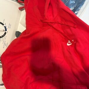 Nike Red Hoodie